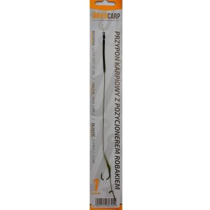 Under Carp Przypon karpiowy z pozycjonerem Robakiem 2 Under Carp UC319 - obrazek 1