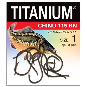 Haczyk Titanium CHINU 115BN (10 szt.) rozm 1 - obrazek 1