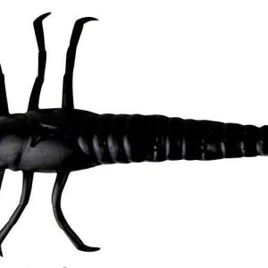 Lb 3D Pvc Mayfly Nymph 5Cm 1G Black 8Pcs - obrazek 1