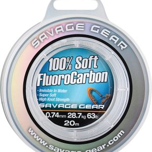 Savage Gear SOFT FC 50M 0.22mm 3.5kg 7.6lb Miękki Fluorocarbon Savage Gear SVS54848 - obrazek 1