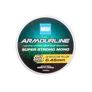 Nash Armourline 25lb 11,33kg 0.45mm 1000m Fluo Żyłka do wywózki Nash T6050 - obrazek 1
