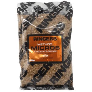 RINGERS METHOD PELLET MICROS CHOCOLATE-ORANGE 2mm 900g - obrazek 1