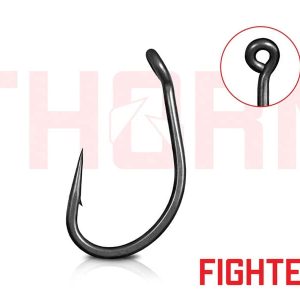 Haczyki Karpiowe Delphin THORN rozm 4 11szt (zadziorowe) - obrazek 1