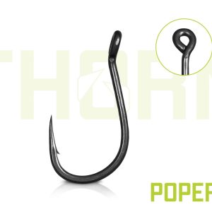 Haczyki Karpiowe Delphin THORN Poper rozm 8 11szt (zadziorowe) - obrazek 1