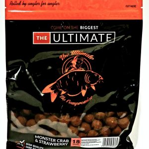 MONSTER CRAB STRAWBERRY BOILIES 24 mm 1KG - obrazek 1