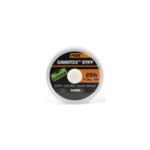 Fox Camotex Stiff 20lb 9,1kg 20m Plecionka w Otulinie Fox CAC738 - obrazek 1