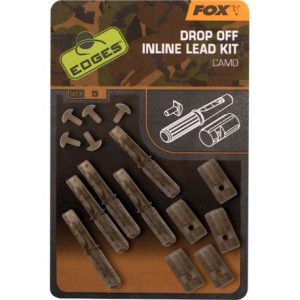 Zestaw klipsów do ciężarków centrycznych FOX Edges Camo Inline Lead Drop Off Kits x 5szt - obrazek 1