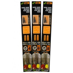 Edges Wide Gape Beaked PVA Ready Rigs - 20lb size 6 - obrazek 1