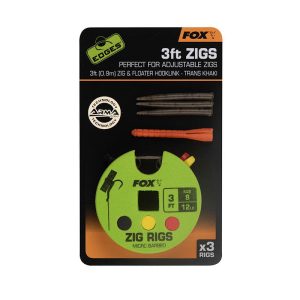 Edges Zig Rig 8 - 12lb 3ft x 3 - obrazek 1