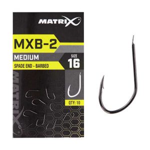 Matrix MXB-2 Size 20 Barbed Spade End (Black Nickel) 10pcs - obrazek 1