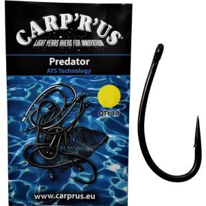 Carprus Predator ATS rozm 4, 10sztHaczyki karpiowe CARP’R’RUS CRU101604 - obrazek 1