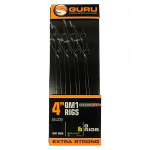 Guru QM1 Speedstop Ready Rig hak 16 10cm 0.17mm Gotowe Przypony Guru GRR028 - obrazek 1