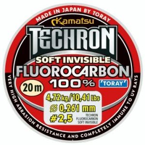 KAMATSU TECHRON FLUOROCARBON SOFT INVISIBLE 0.128mm/20m - obrazek 1