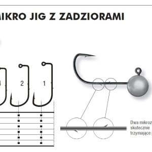 Główka Jigowa Micro Special 6-3 Op.3Szt Kamatsu - obrazek 1